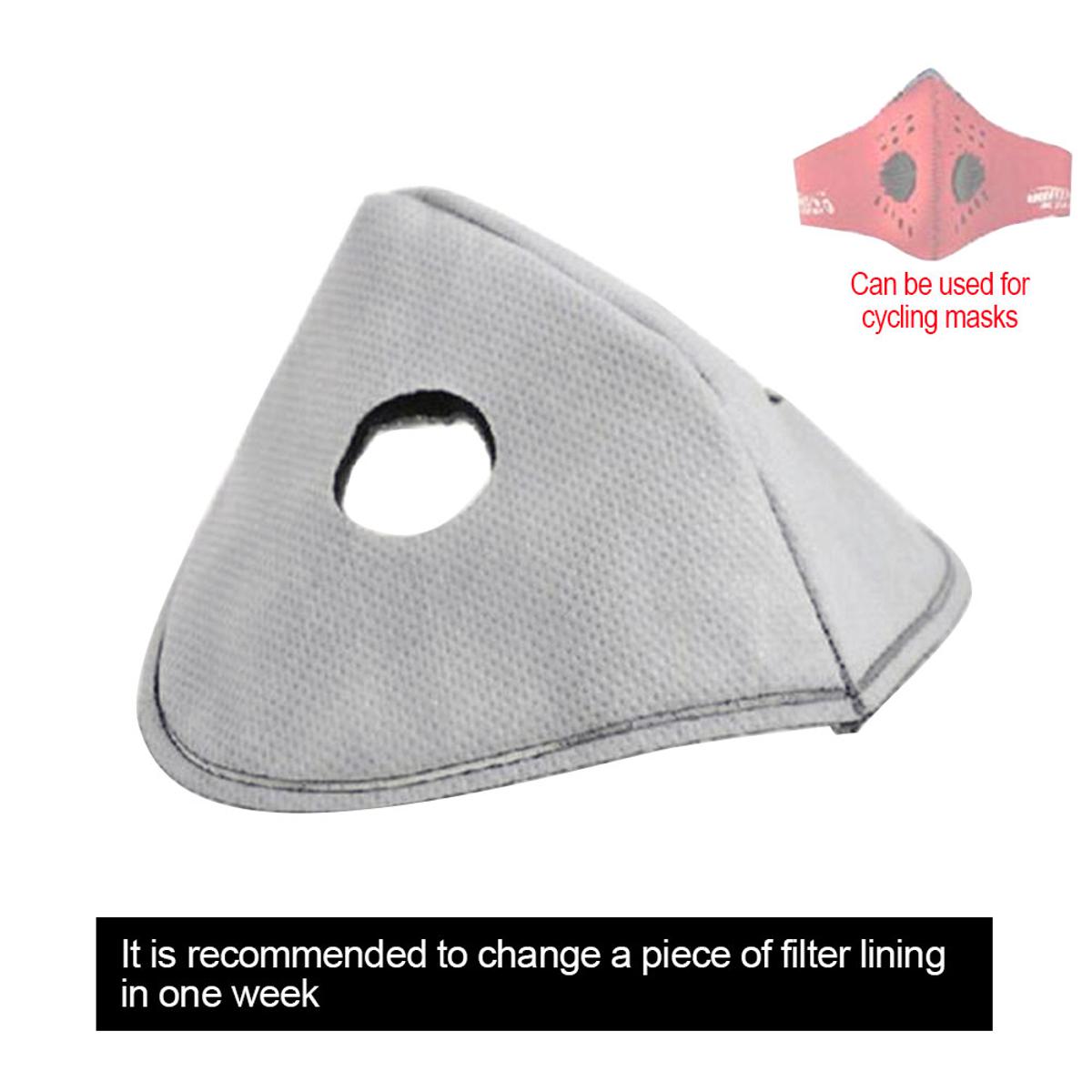 Anti haze and dustproof face shiled Three-dimensional arc active carbon filter face protection active carbon PM2.5 face mask filter Professional Breathable mouth cover brand new and high quality