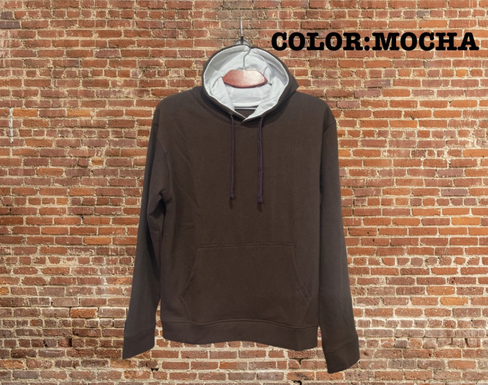 PURPLE WAVE SIGNATURE BASIC HOODIE. 