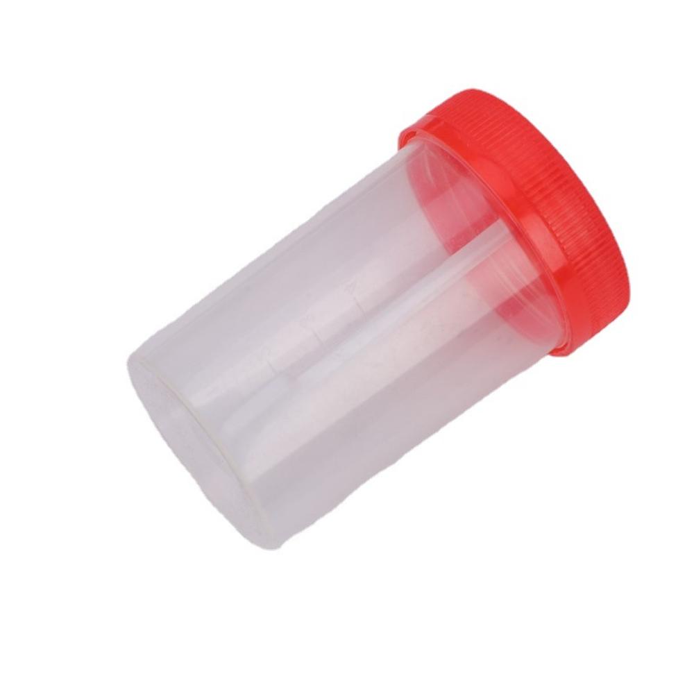 Leakproof Lids Urine Sample Cups Sterile Cups With Scale Disposable Specimen Containers 10 Pcs Pack Transparent Sampling Cups for Medical Testing Laboratory Use Patient Care Urinalysis Health Screenings. 
