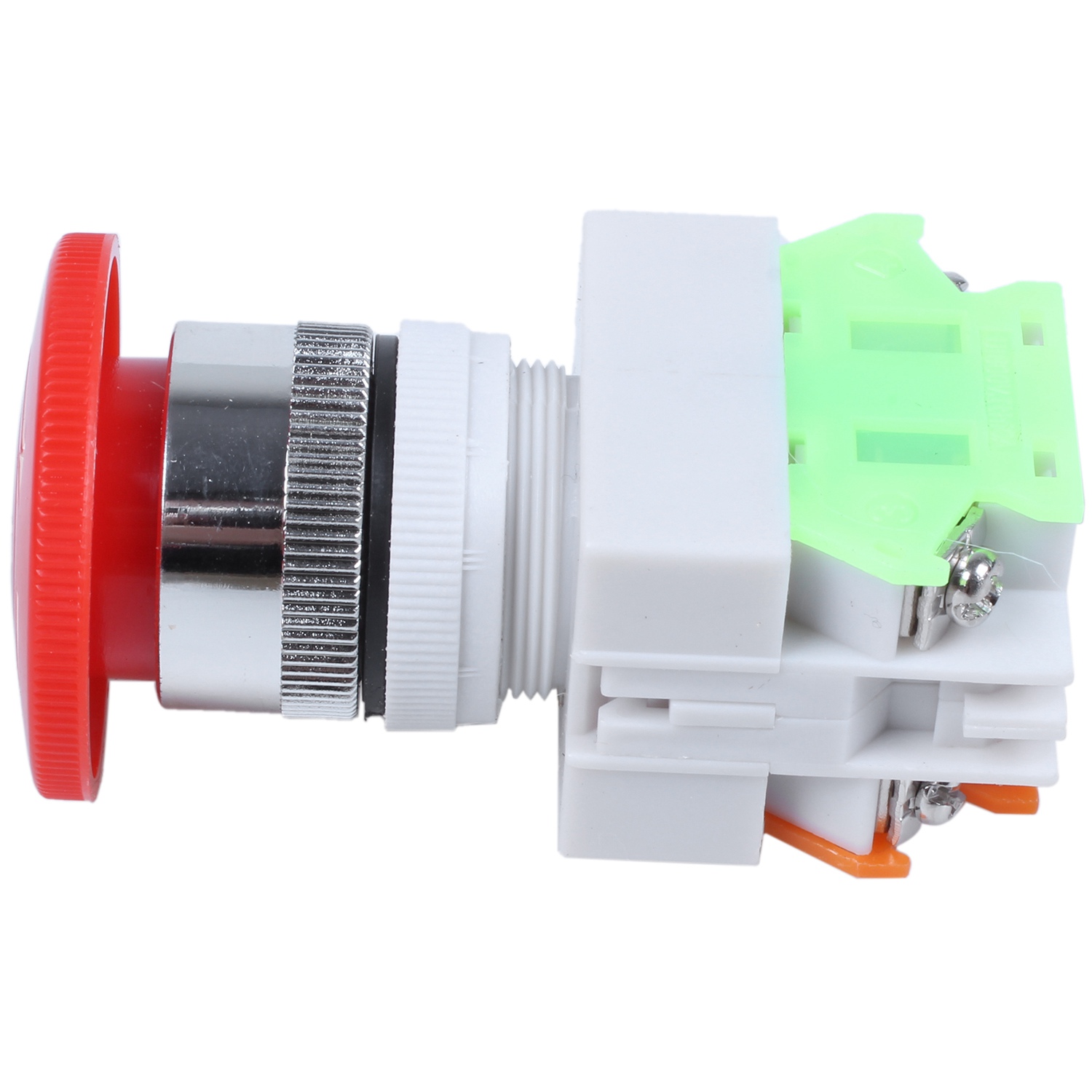 Red Mushroom Cap 1NO 1NC Emergency Stop Push Button Switch AC 660V 10A. 