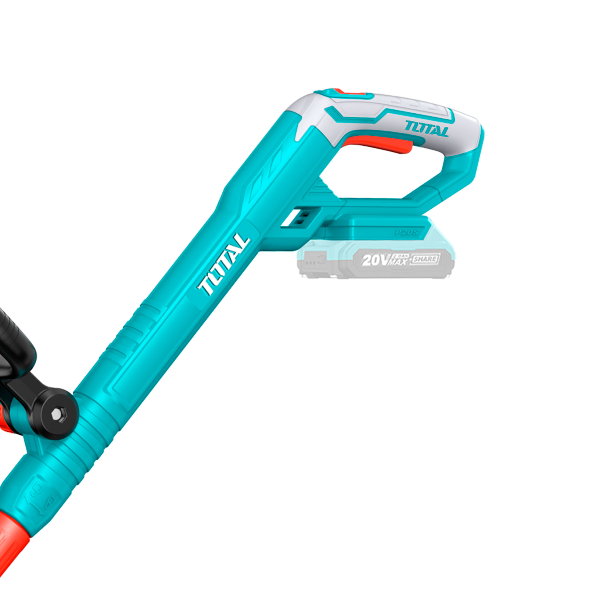 TOTAL Cordless Grass Trimmer 20v with battery and charger TGTLI20018. 