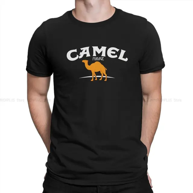 Camel Mirage Band Unique T-Shirt Camel Leisure Polyester T-Shirt Newest T-shirt For Adult. 