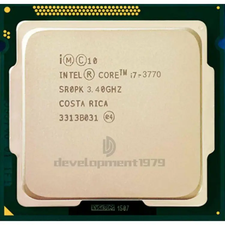 Core i7-3770 4-core 3.4GHz CPU processor