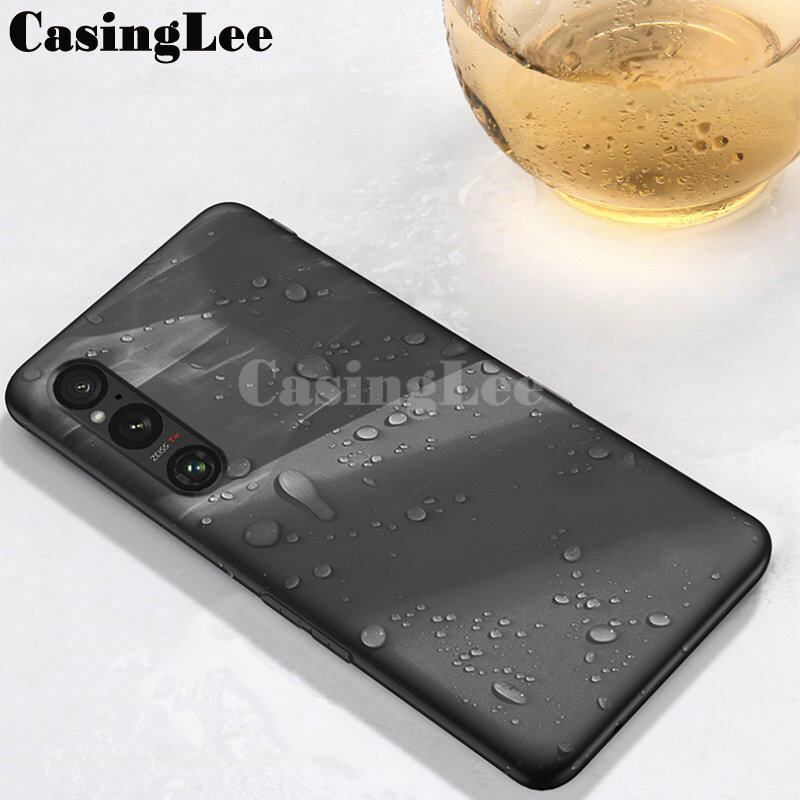 For SONY Xperia 1Ⅴ Case Ultra Thin Smooth Silicon Matte Back Soft Cover Casing Hp SONY Xperia 1V Phone Case Cover
