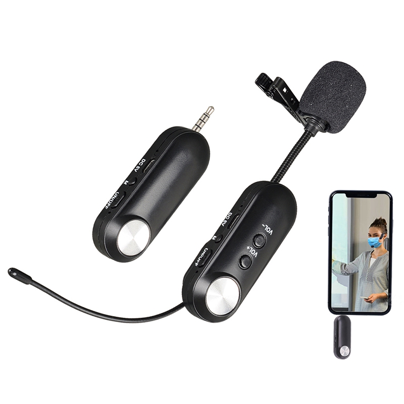 T3 Professional Universal UHF 50M Wireless Mic Headset Podcast Microphone Condenser Microfone for Show Recording Performance Microphones. 