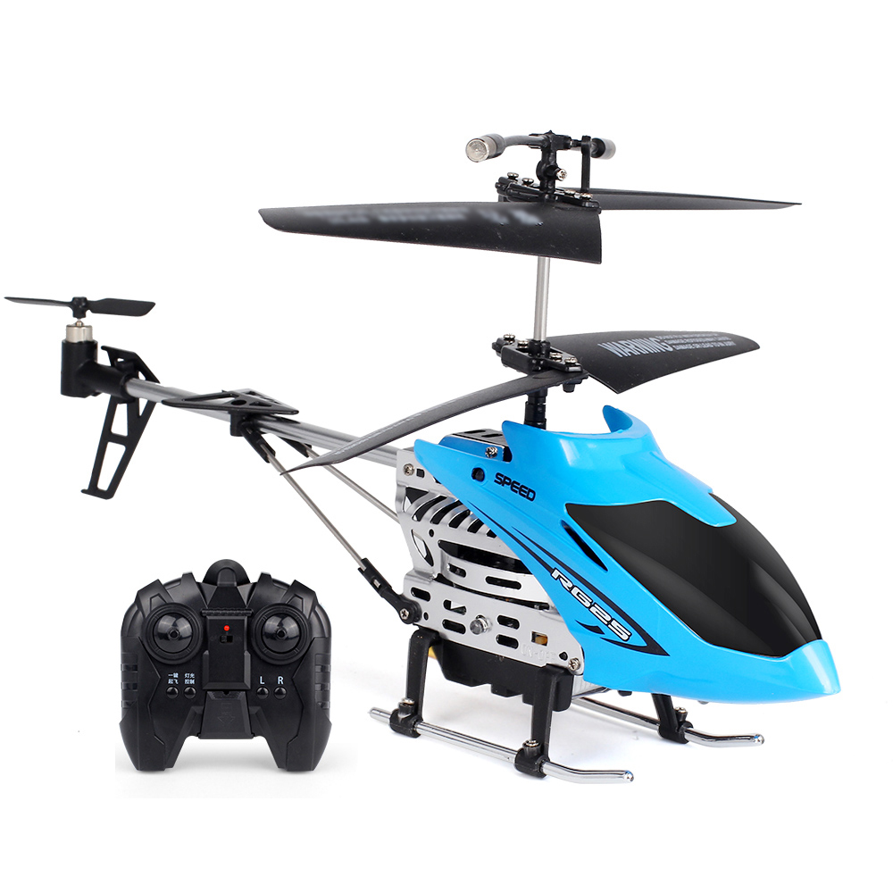 blue helicopter toy