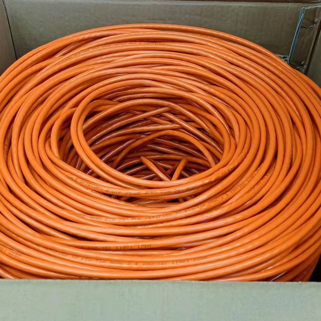 Dahua Cat-6, 10 Meter, Orange Network Cable #DH-PFM922I-6UN-C-V2 / DH-PFM922I-6UN-C. 