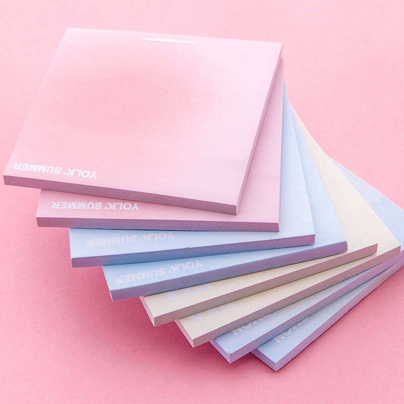 Gradient Glow High Appearance Sticky Notes for Student Stationery. 