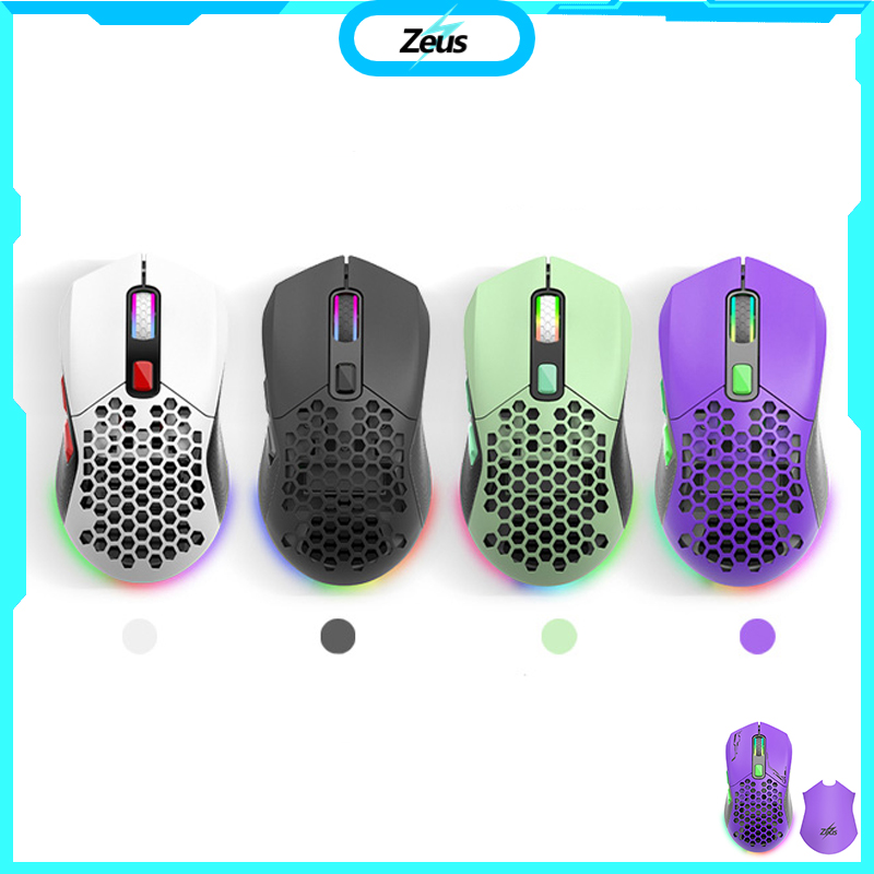 Zeus X Gundam Astray Redframe Replaceable Casing RGB LED Wired Gaming mouse-2Casings(GD-003). 