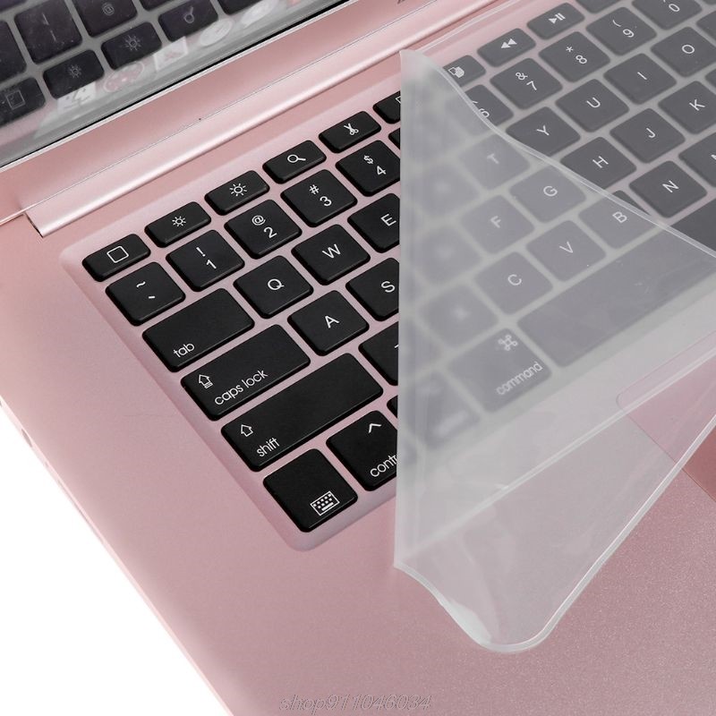 【happy one】Keyboard Universal Protector Waterproof Skin Keypad Clear Film Silicone Notebook Laptop F18 21 Dropship. 