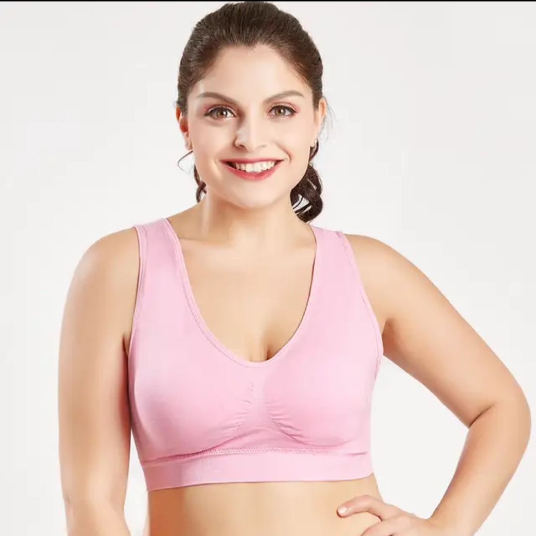 Imported Breathable Soft Stylish free size Bra for Women (one piece)