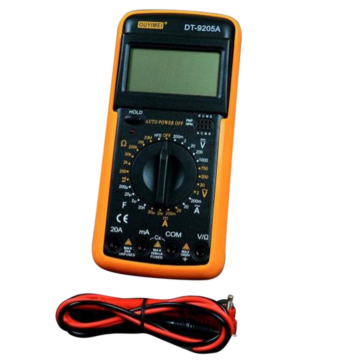 Digital Multimeter DT-9205A - Kings Trading. 