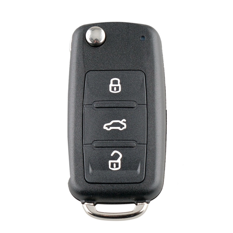 【Alizeker Mall】3 Buttons Remote Key Fit VW/ Caddy Golf Beetle  Up Touran 5K0837202AD 837 202 AD. 