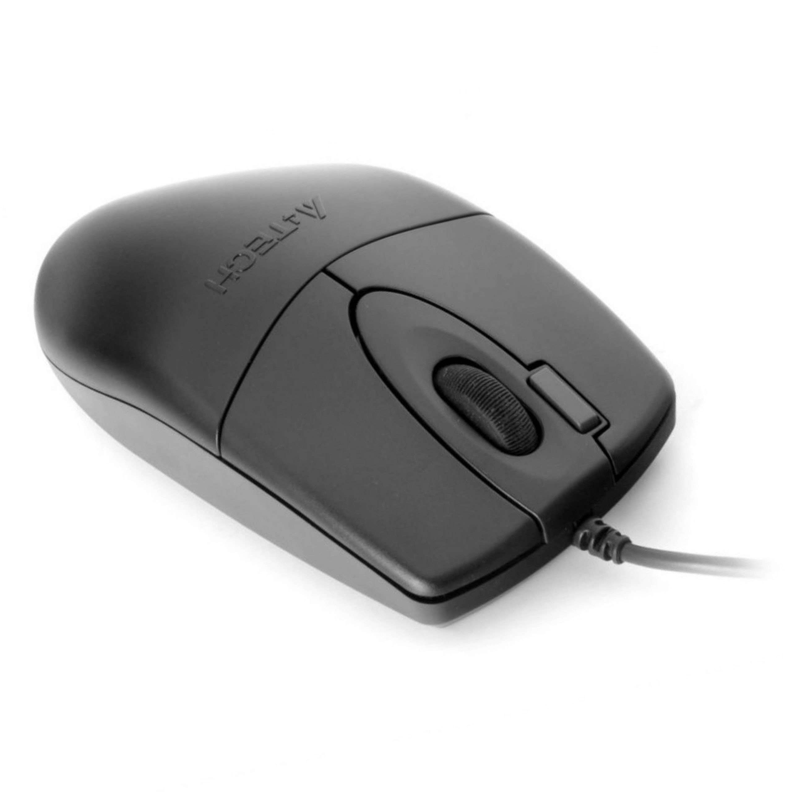 A4.tech OP-620D Wired Optical Mouse - 2x Click Button - 1000 DPI - For PC/Laptop - Black. 