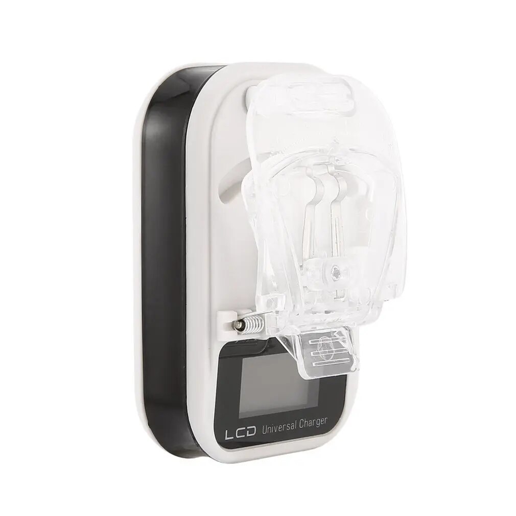 Universal Battery Charger Travel USB Wall Charging With LCD Display For Mobile Cell Phone Camera For Nokia For Samsung. 