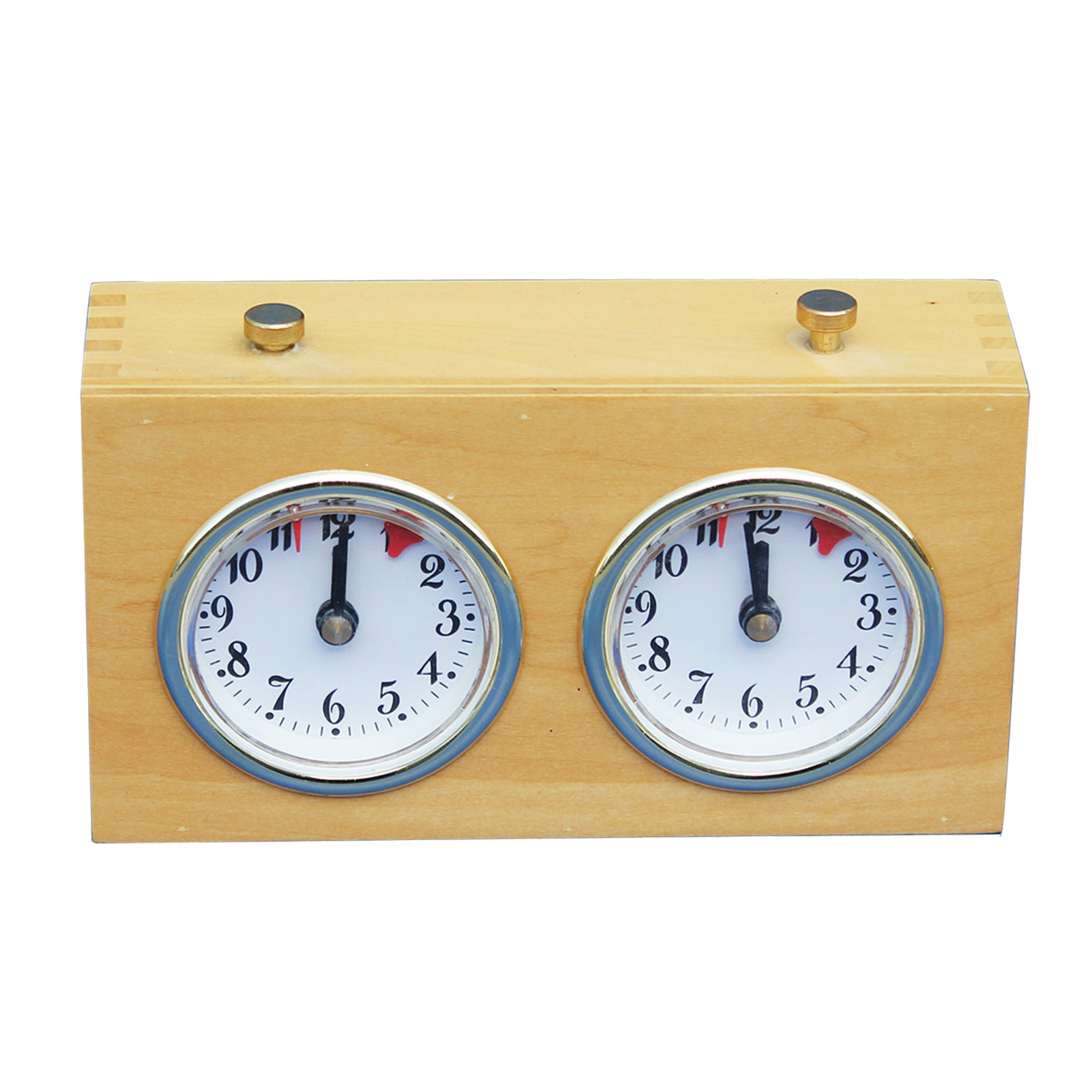 Clock Easy-using Multifunctional Game Timer Vintage Chess Clock for Home. 