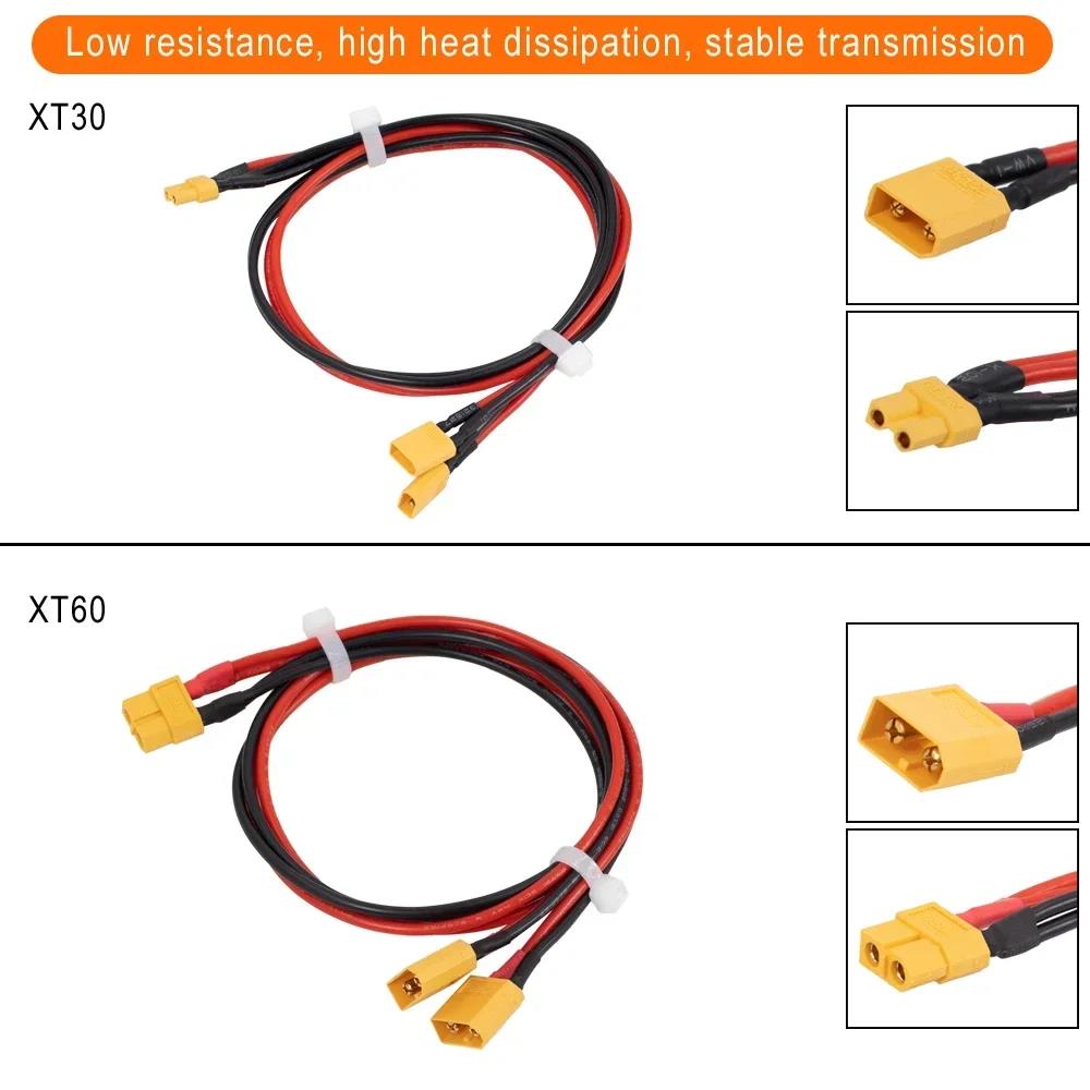 XT30 XT60 Connection Cable External Battery for Xiaomi M365 /1S/ Pro 2 for Ninebot Electric Scooter Controller Connection Cables. 