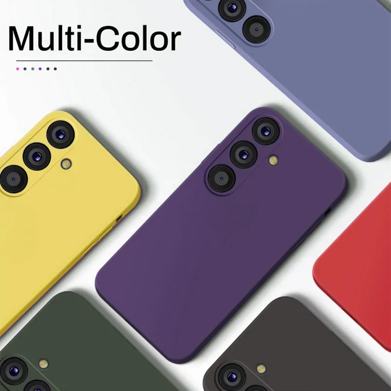 For Samsung A54 5G Case Original Square Liquid Silicone Phone Cases For Samsung Galaxy A54 A 54 5G Protection Back Soft Cover. 