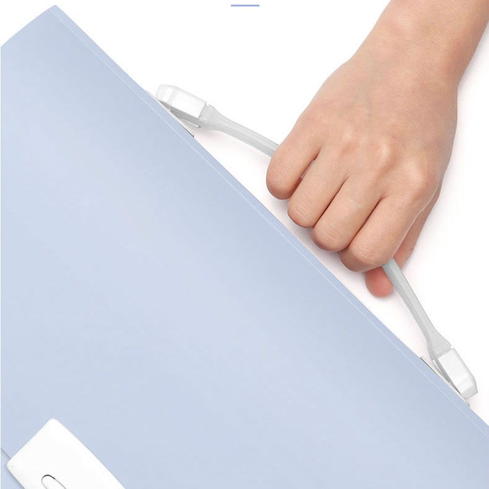 WENQI Large Capacity 5/13 Grids Storage Holder Organizer Office Supplies Office Document Organ Box Bag Handheld File Folder Filing Products File Folder. 