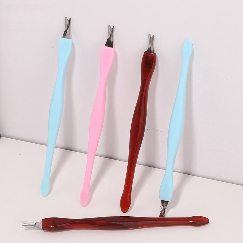 Nail Tools Cuticle Fork Sharp Cuticle Push Tool for Removing Barbs and Manicure. 