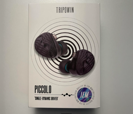Tripowin Piccolo Dynamic Driver in Ear Monitor, Dual-Cavity IEM Earphones