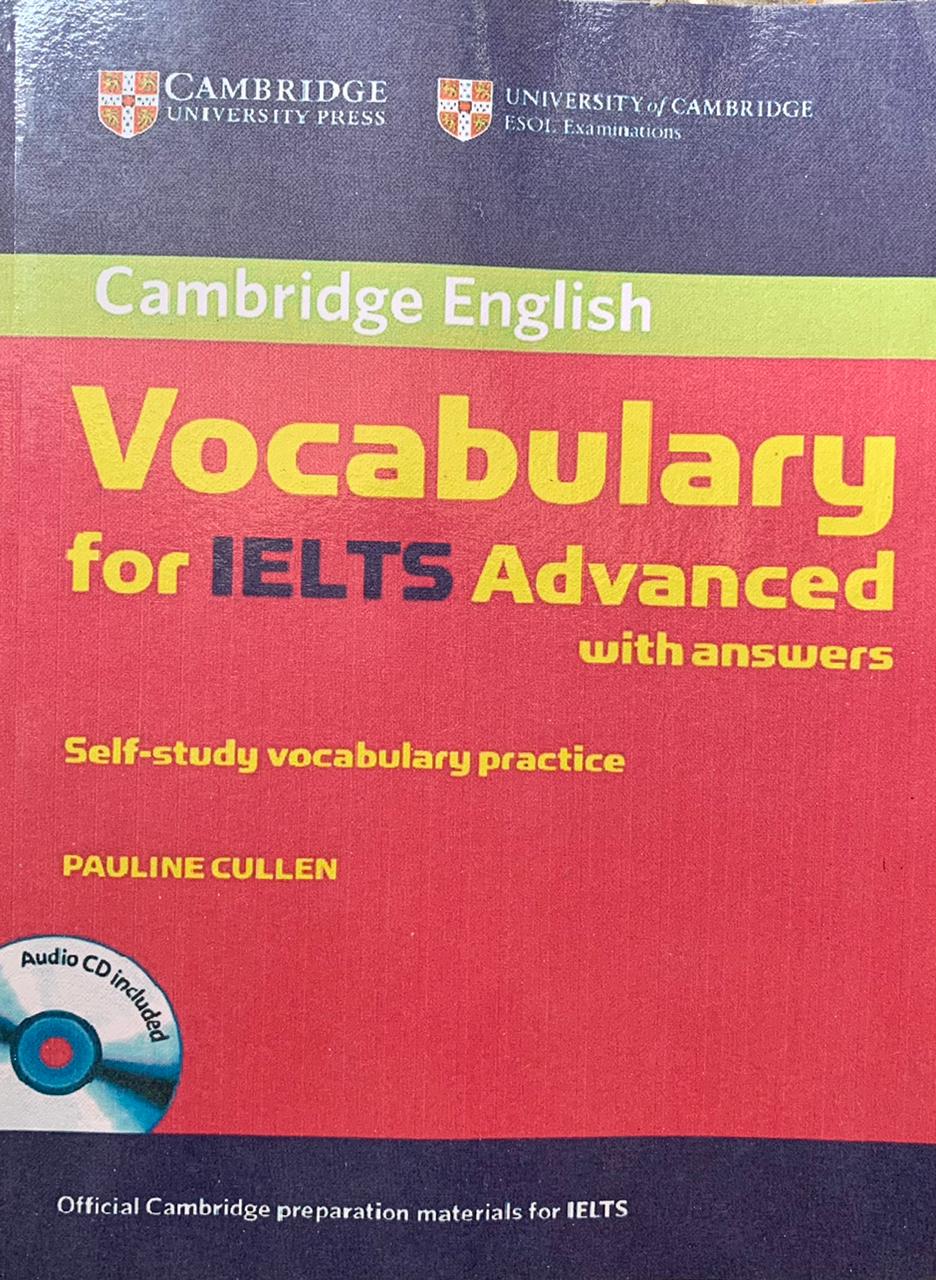 Vocabulary For IELTS Advanced with Answers, Paperback- Bangladeshi Print. 