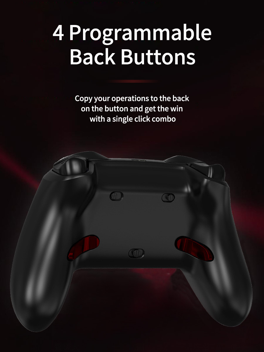 NE Upgraded Wireless Gamepad Bluetooth Controller Gaming Remote Control with Turbo for Nintendo Switch Pro Lite OLED PC TV. 
