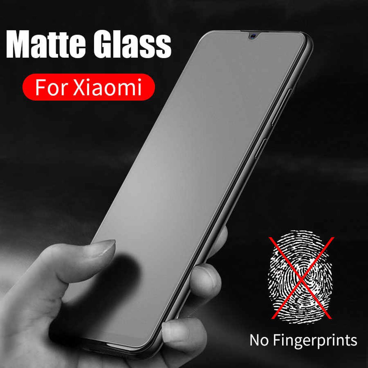 Full Matte Tempered Glass Screen Protector for Poco X2 (Matte Poly Transparent)