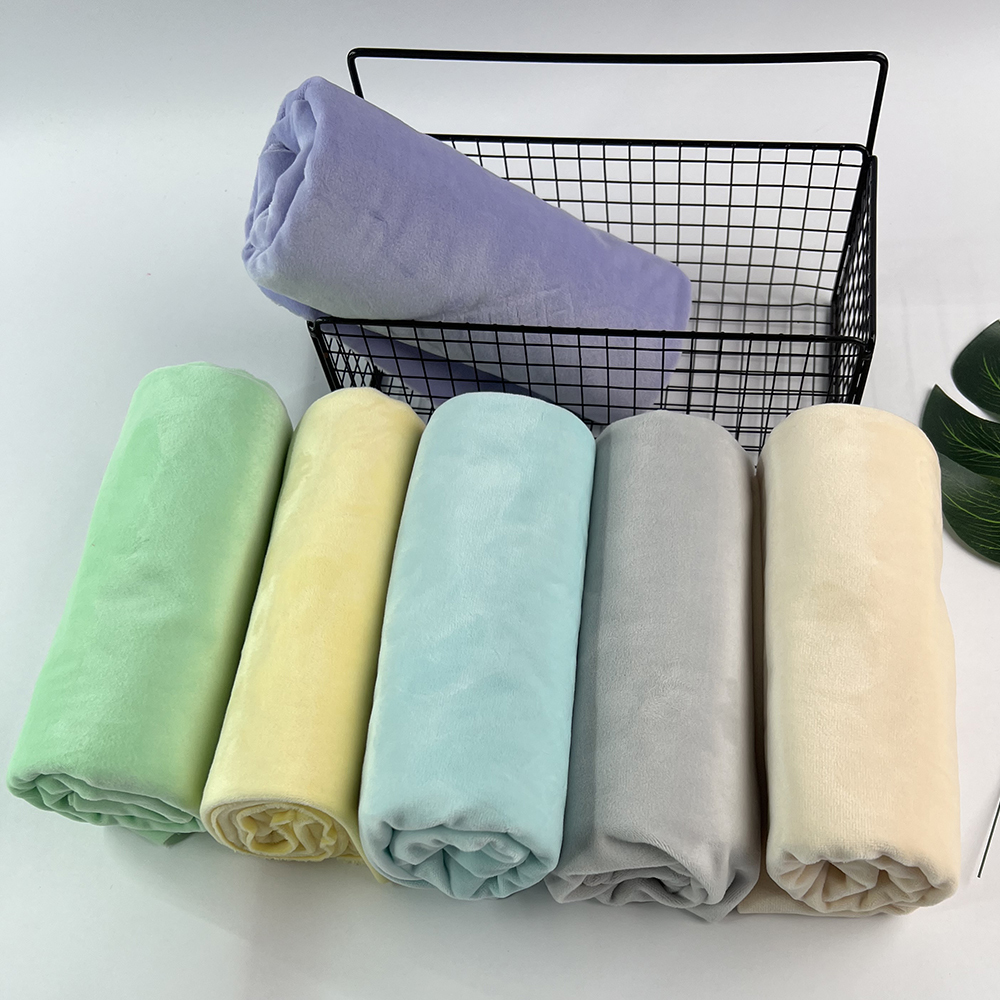 2024 New Produced Super Soft Shorty Velboa Minky Fabric 1mm Cuddle Fabric 45x50cm Plush Handwork DIY Doll Soft Toy Fabric