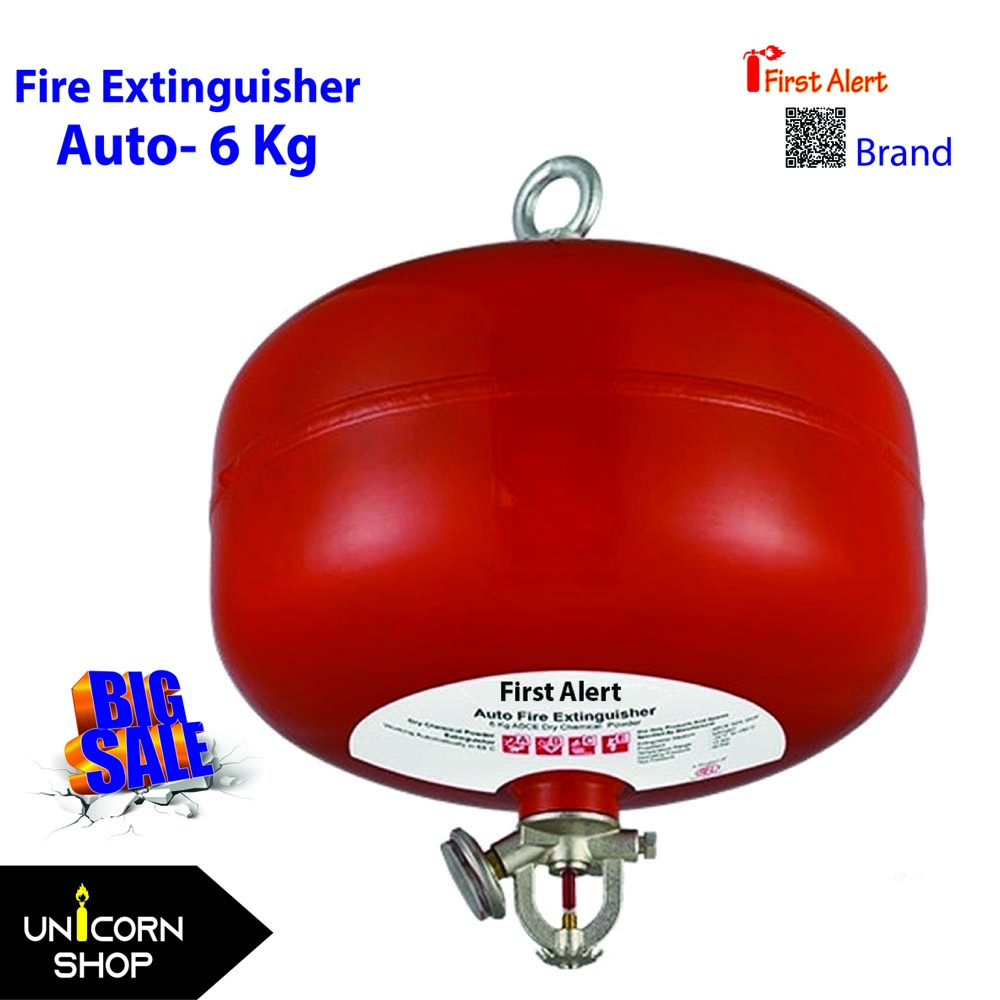 Auto Fire Extinguisher - 6 KG