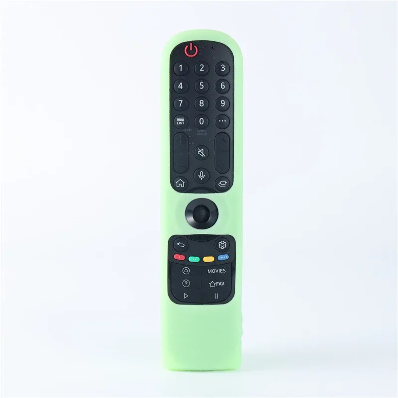 Silicone Remote Control Case for LG MR21GA MR21GC MR22GN MR22GA MR23GN,for LG QNED Smart TV Magic Remote Control Protective Case. 