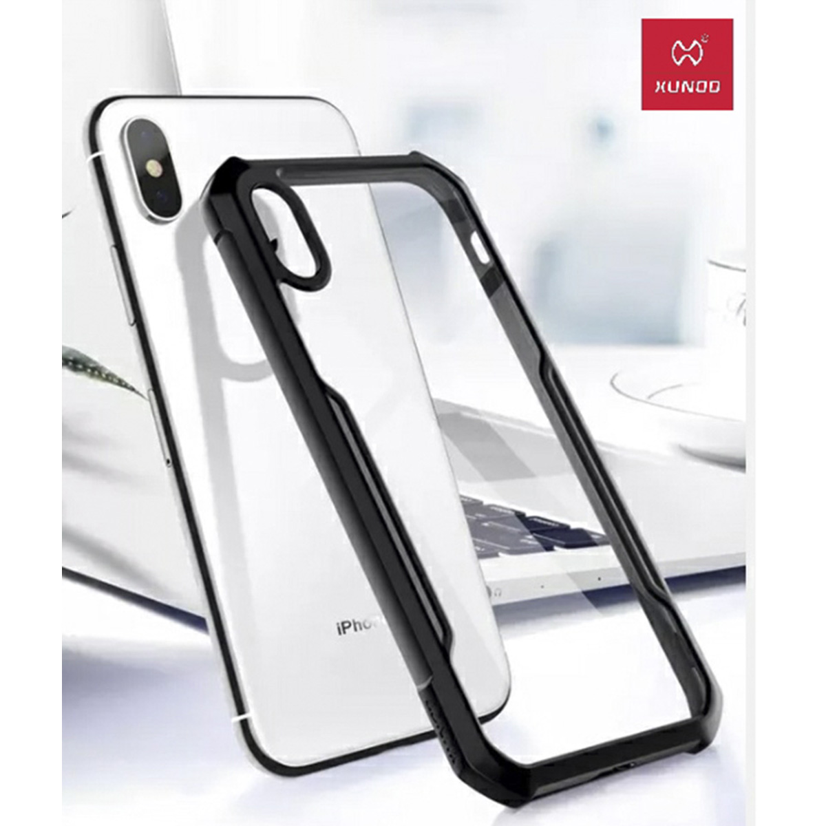 Apple iphone xs এর জন্য xundd ব্যাক কভার স্বচ্ছ বাম্পার হার্ড ফোন কেস (Back Case Cover For Smartphone)