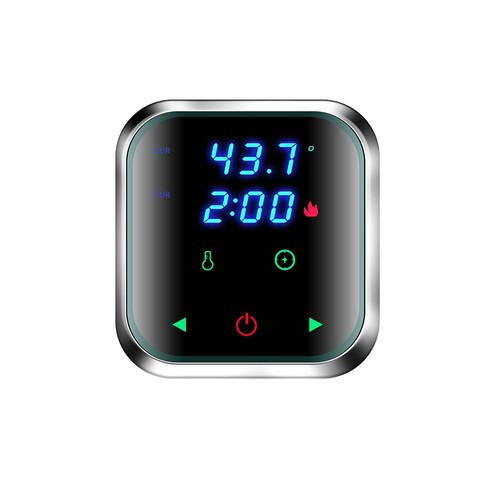 Sous Vide Cooker Machine, 1100W Vacuum Slow Cooker Heater, LED Touch Screen, 25-95 Celsius Temperature Range - US Plug. 