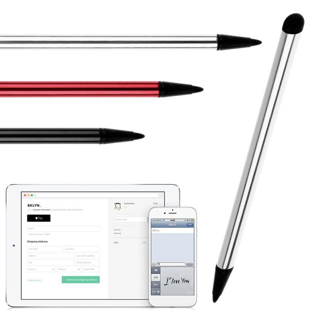 1Pc 7.0 Touch Pen Dual-Purpose Plastic Stylus Capacitive Screen Resistive Screen Pen Mobile Phone Universal Stylus Pen. 