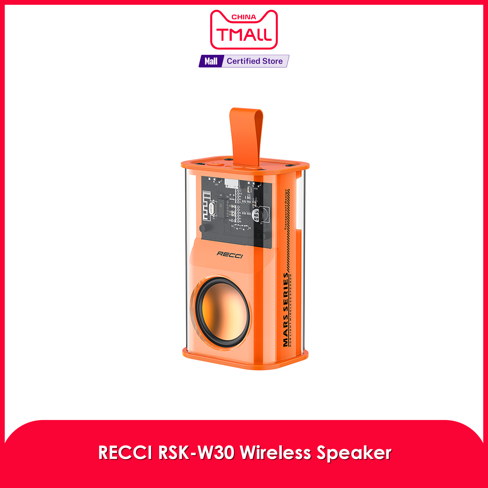 RECCI RSK-W30 Mars Series Wireless Speaker. 