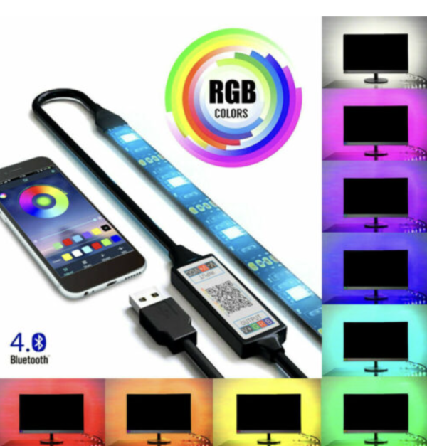 Dream Color USB Powered Rainbow LED Strip

Light with Apps Control. 