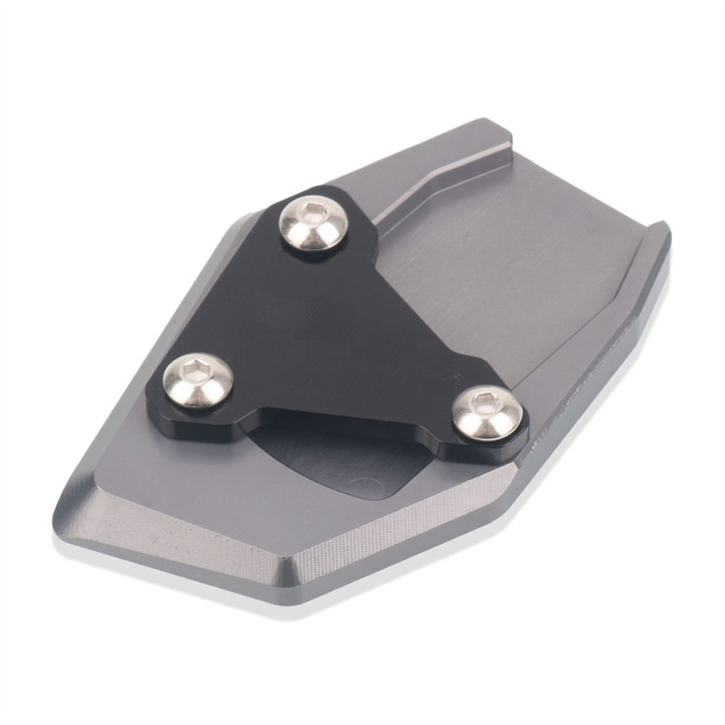 Motorcycle Kickstand Foot Side Stand Extension Pad Support Plate for RS660 660 2020-2023 Replacement (B)