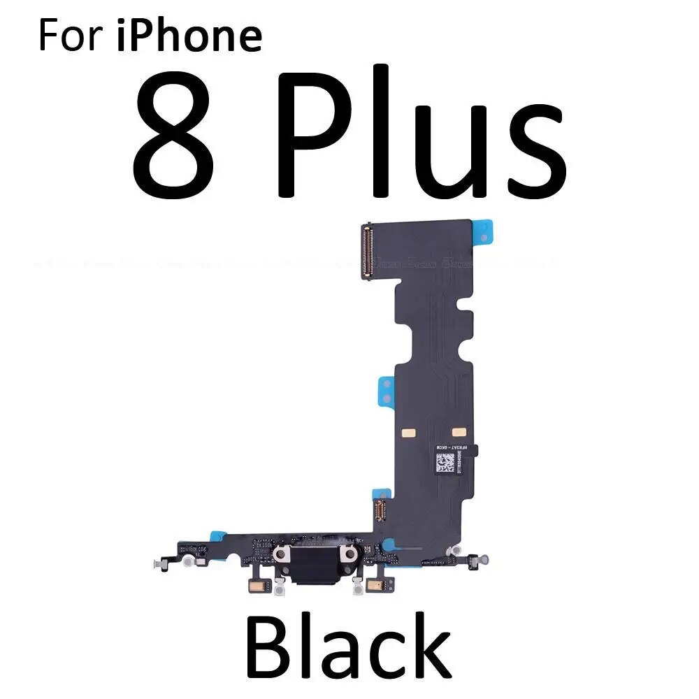 High Quality Charging Flex Cable For iPhone SE 2020 6 6S 7 8 Plus X XS Max USB Charger Port Dock Connector With Mic Flex Cable. 