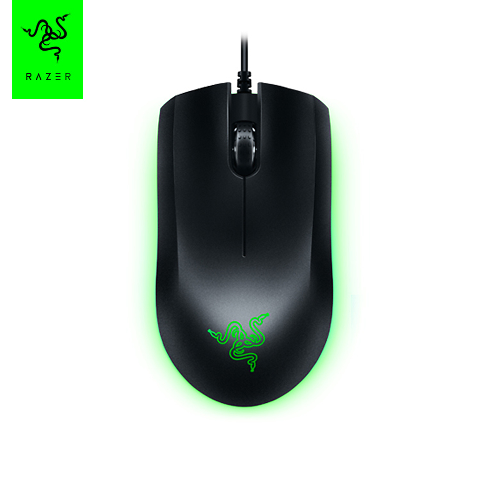 Razer Abyssus Essential Optical Gaming Mouse w/True 7200 DPI Optical Sensor/3 Hyperesponse Buttons Powered by Razer Chroma Ambidextrous Ergonomic Wired Computer Mice for Windows PC Gamers. 