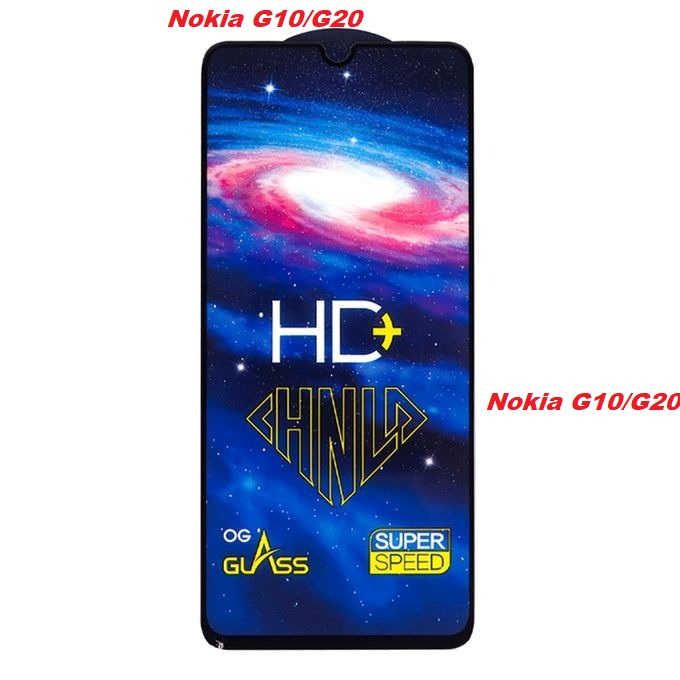Nokia G10/G20 HD+ Full Glue Tempered Glass Screen Protector Transparent