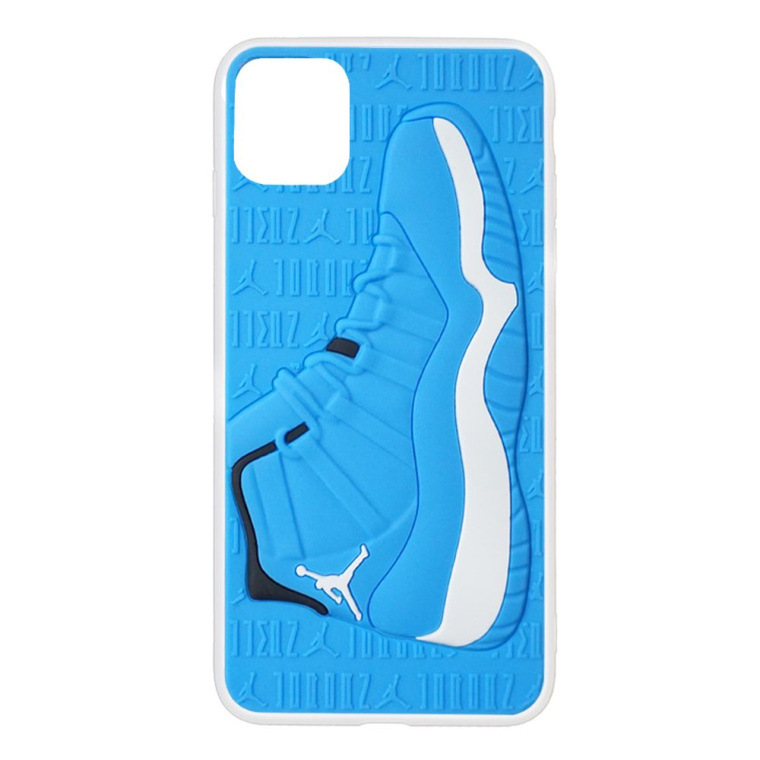 Trendy shell AJ Jordan case Suitable for Apple 11 iPhone12pro Three-Dimensional Sole Jordan Phone Case. 