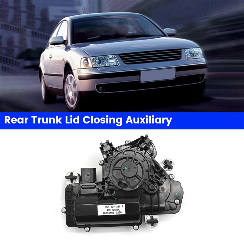 3GD827887B Car Rear Trunk Lid Closing Auxiliary Function Module B8 ID4 ID6. 