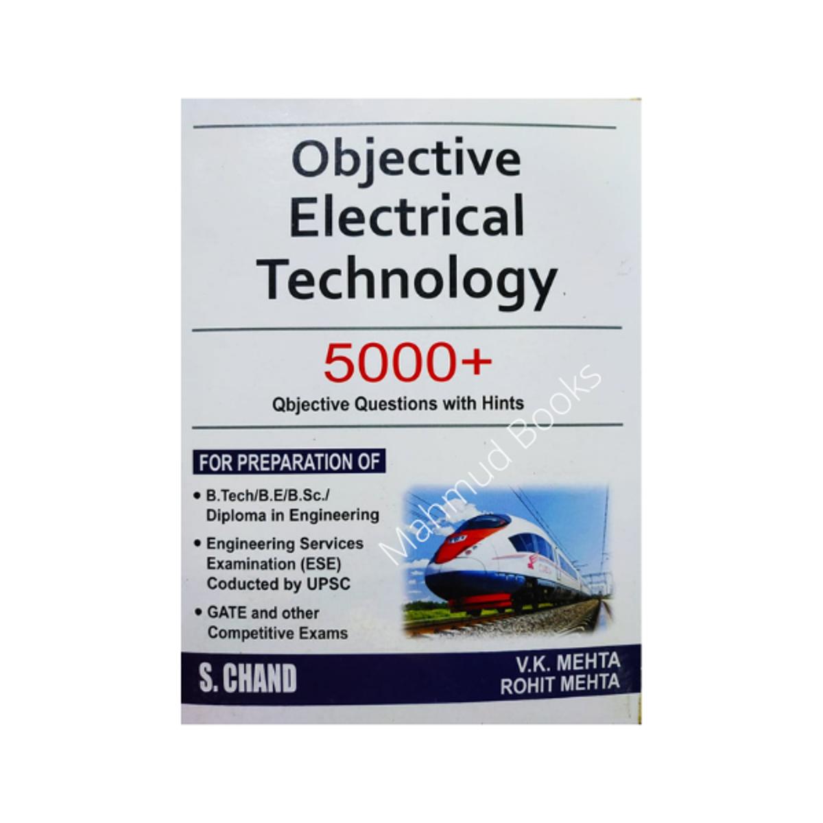 Objective Electrical Technology for EEE Job Preparation Guide by V. K. Mehta & Rohit Mehta