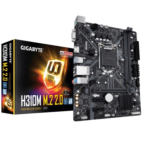 Gigabyte H310M M.2 2.0 DDR4 Motherboard. 
