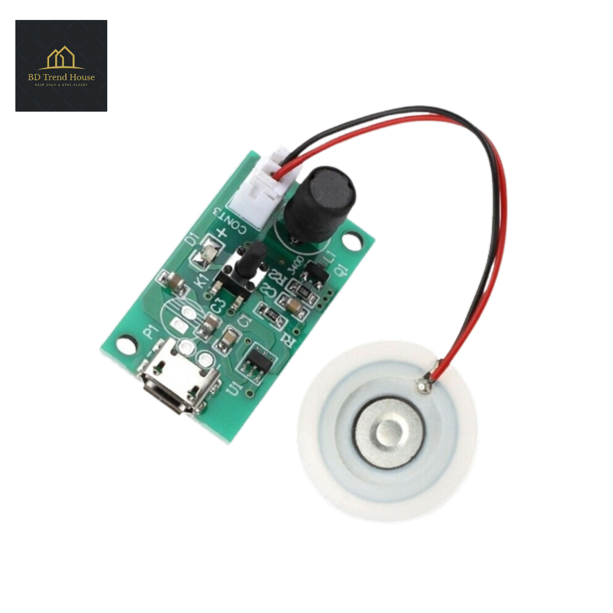 Ultrasonic Mist Maker Atomizing Fogger Humidifier Module D20mm Mist Maker Module. 