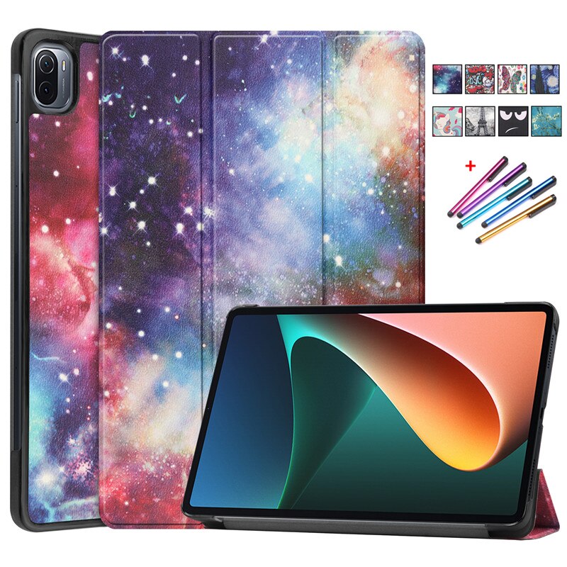for Xiaomi Pad 5 Stand Case for Xiaomi Pad 5 Pro Cover 11.0 2021 Tablet Case , Ultra Slim Lightweight Smart Shell Stand CoverXiaomi Mi Pad 5 Case 11 inch For Xiaomi Mipad5 2021 Case. 