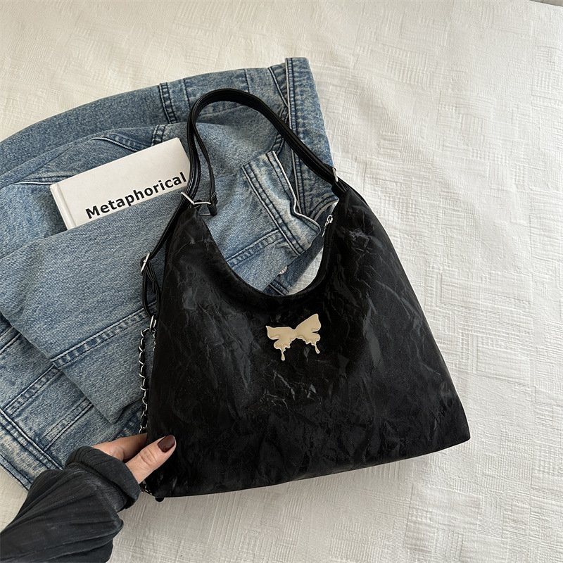 2024 New Korean Spring Personalized Casual Large-capacity Shoulder Crossbody Bag Beautiful Niche Simple Backpack