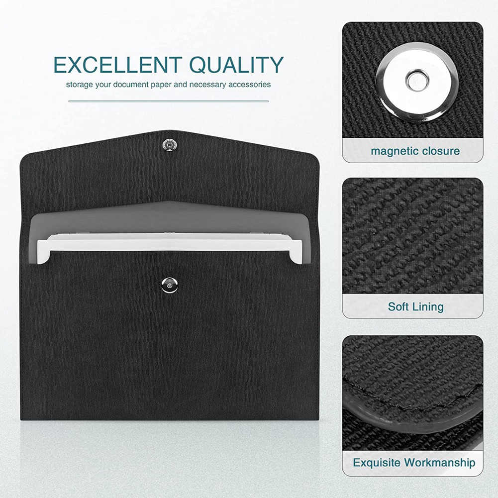 business document Cases-1 x Document Case-Black. 