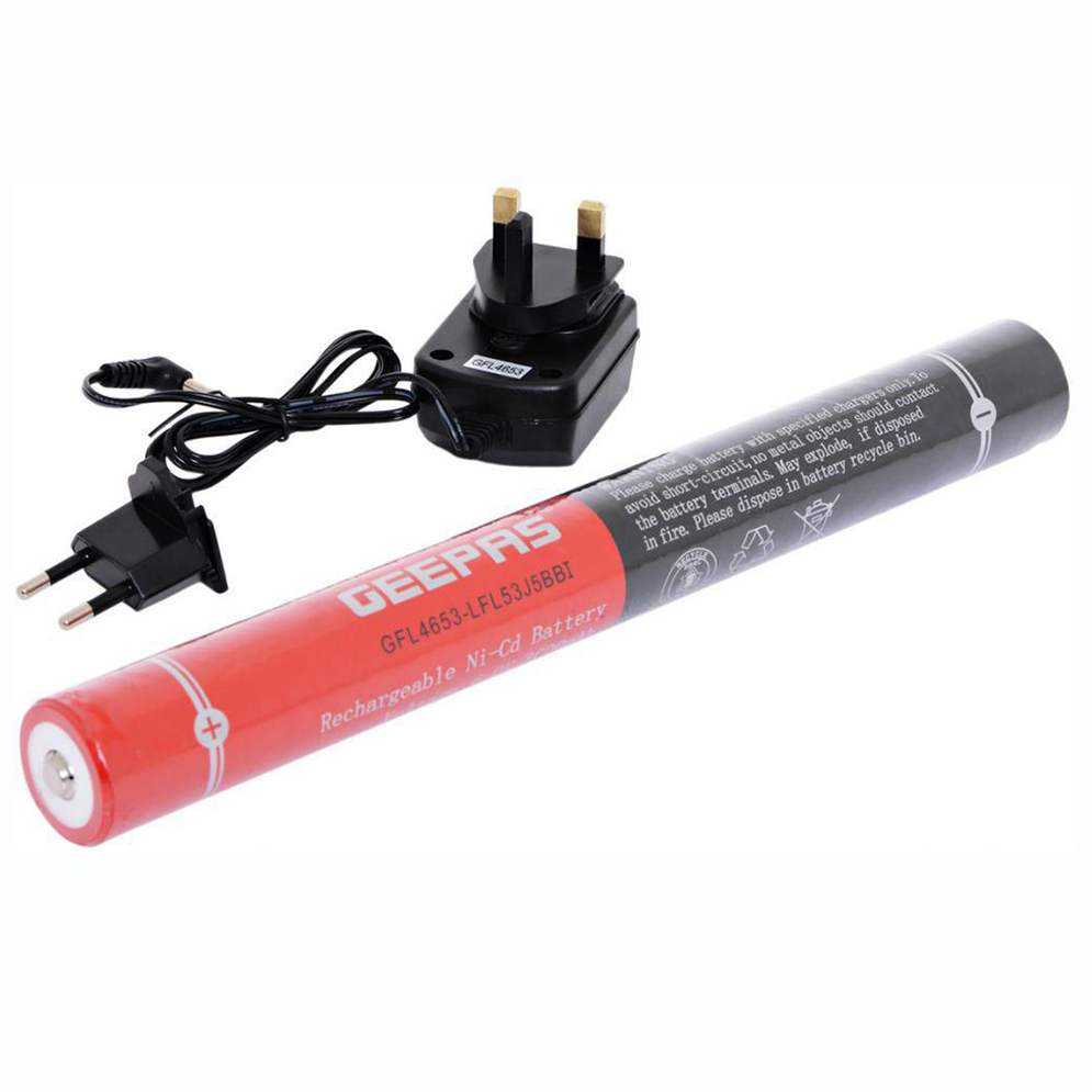 Geepas GFL4653 Rechargeable LED Flashlight.