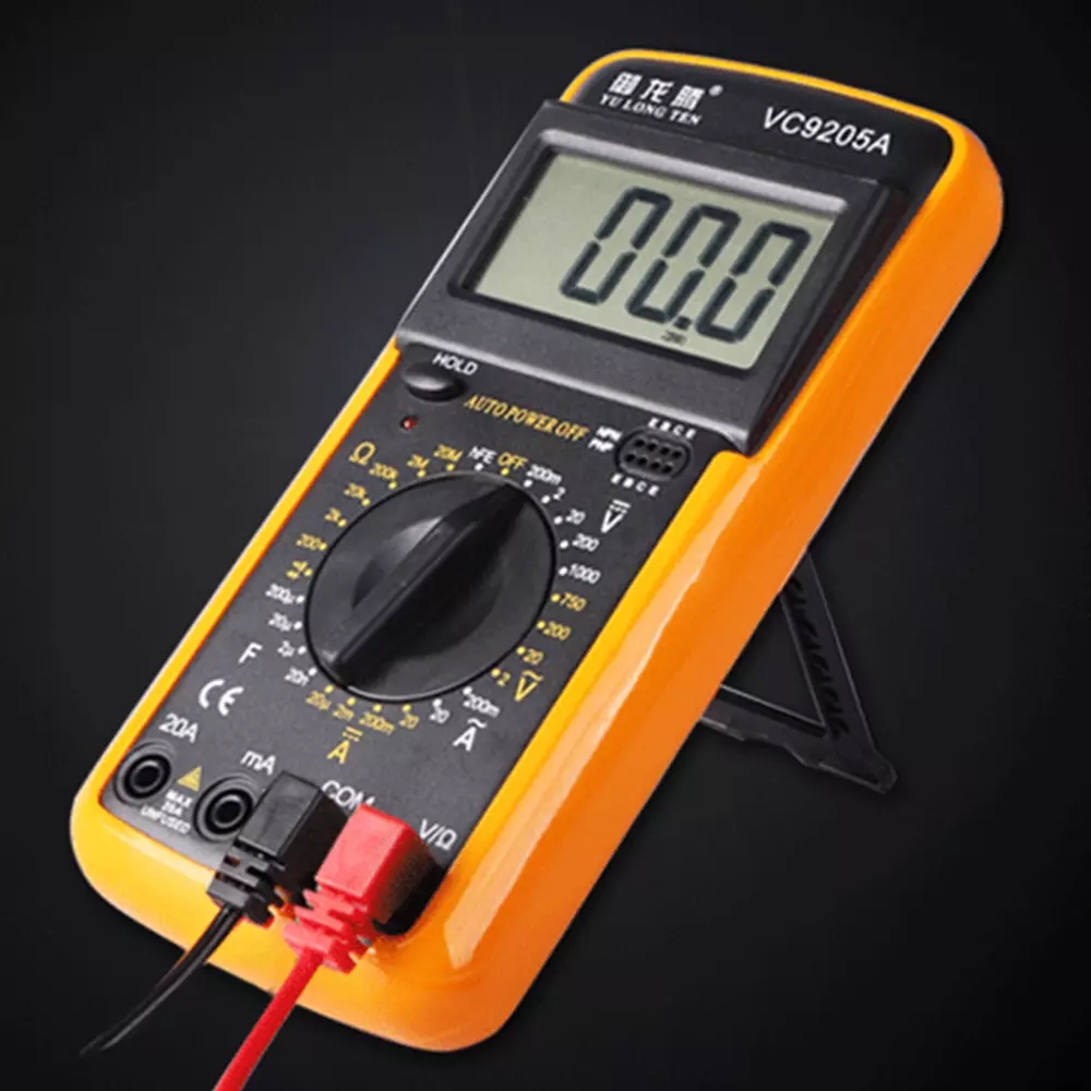 VC/DT 9205A Digital Multimeter Auto Power Off with Protective Case Data Hold Function High Precision Data Measurements AVO Meter. 